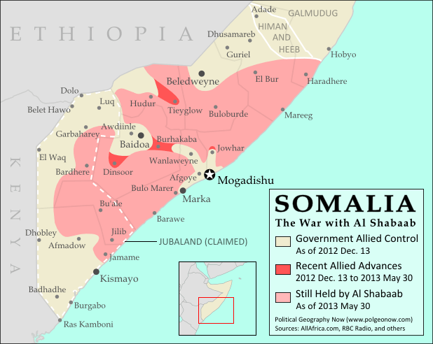 somalia control map