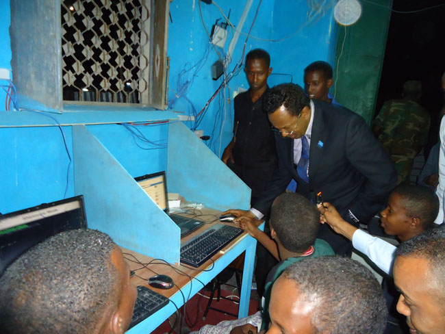 SFG tour at night in Mogadishu