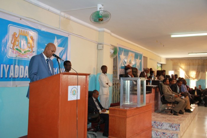 Abdiweli at Cabinet confirmation